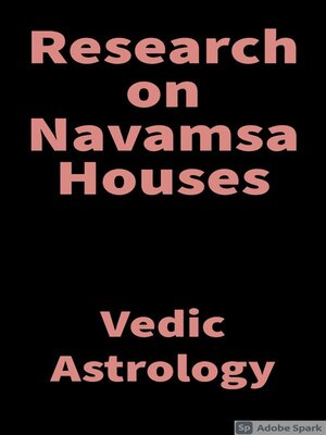 cover image of Research on Navamsa Houses